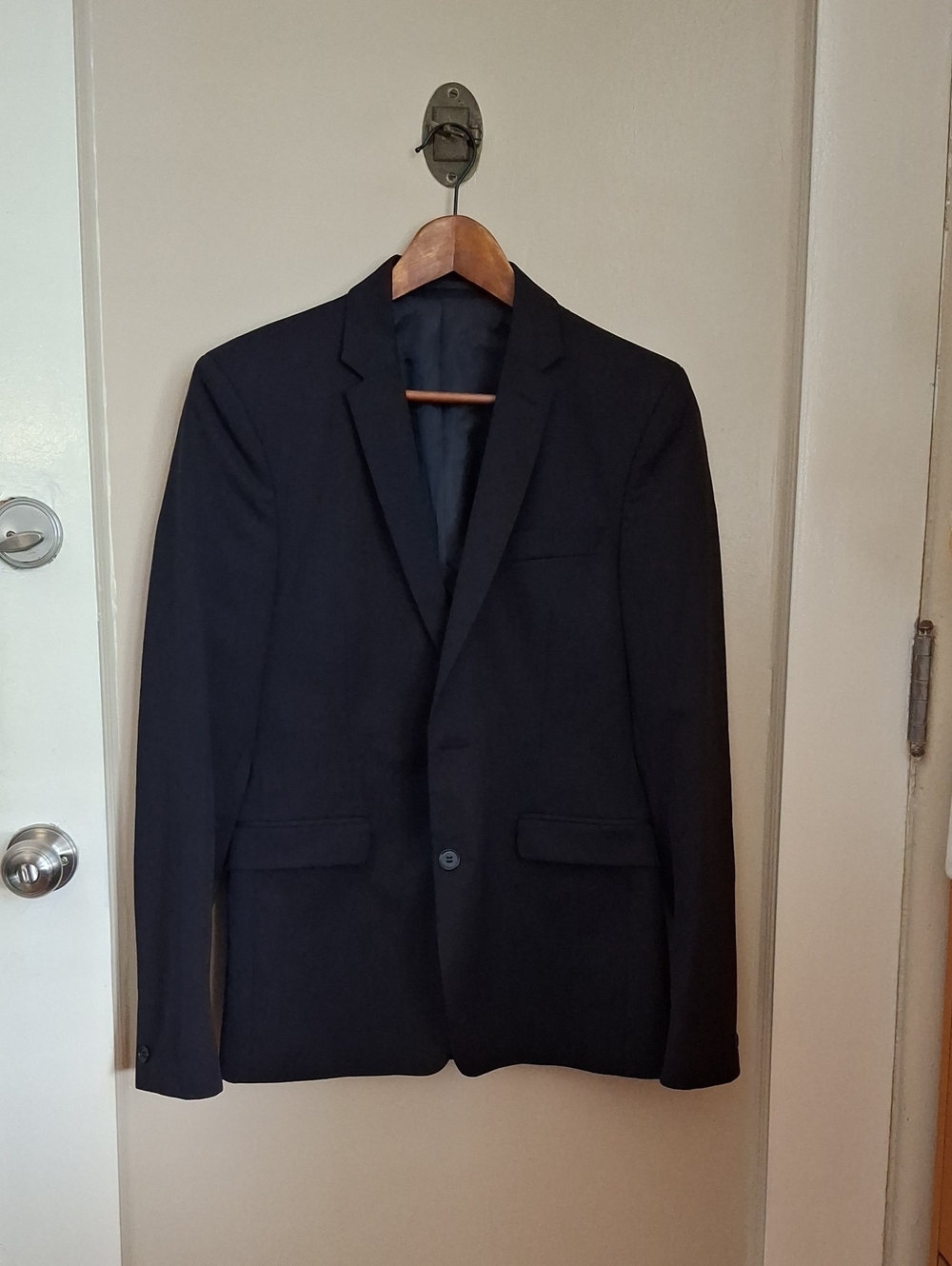 Acne Studios Jared J Wool Black Men's Blazer_1